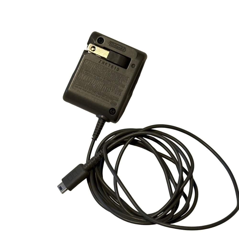 Official Nintendo DS Lite AC Adapter Wall Charger USG-002 Power Supply Cord
